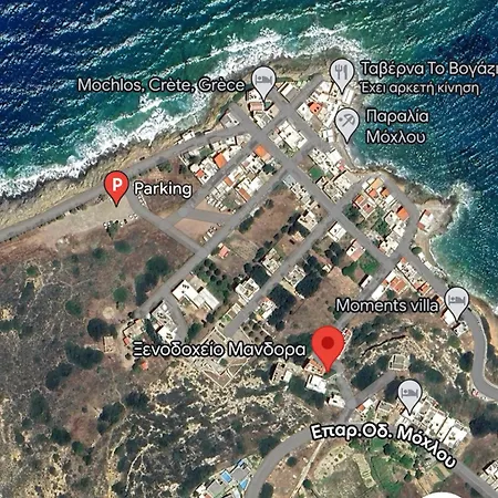 Mandoras Cozy Sea View Daire Mochlos